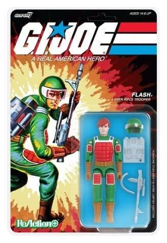 GI Joe ReAction+ Action Figure Wave 07 Flash (Comic) 10 cm, Ophalen of Verzenden