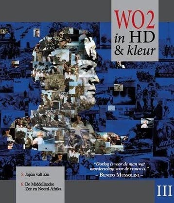 Wereld oorlog 2 in hd and kleur 3 (blu-ray tweedehands film), Ophalen of Verzenden, Nieuw in verpakking
