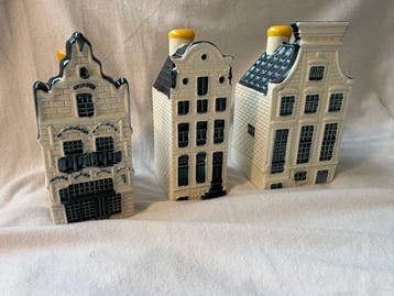 KLM-huisje - 20 Bols huizen verzegeld - gedeeltelijk gevuld, Antiek en Kunst