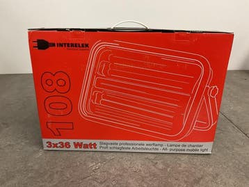 Veiling - Interelek bouwlamp H07RN-F 3x1,5mm², Nieuw