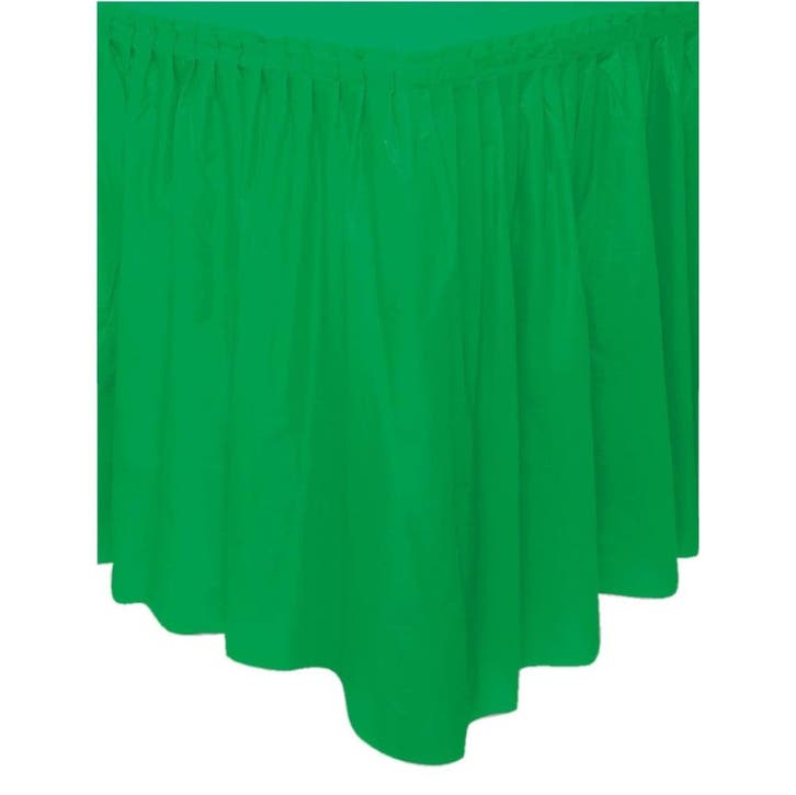Groene Tafelrok 4,26m, Hobby & Loisirs créatifs, Articles de fête, Envoi