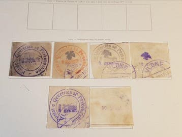 Albanie 1913/1972 - Collection ancienne sur des pages