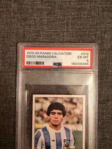 Panini - Calciatori 1979/80 - Rookie Maradona Graded card -, Nieuw