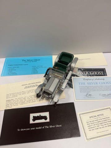 Franklin Mint 1:24 - Voiture miniature - Rolls-Royce Silver