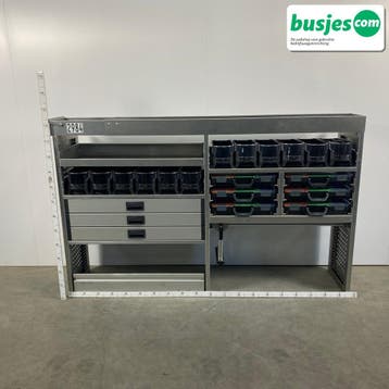Aluca bedrijfswageninrichting 1990x420x1250mm (2984), Verzenden