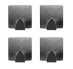 Set van 4 rvs handdoekhaken (met zelfklevende plaklaag), Verzenden