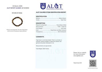 Geen Reserve - ALGT Gecertificeerd - Grote natuurlijke