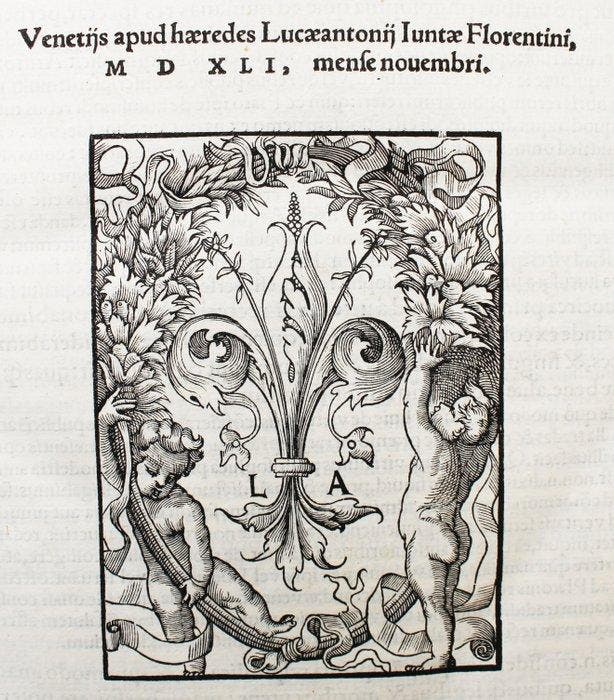 Aristotele - Moralia Nicomachea - 1541, Antiek en Kunst, Antiek | Boeken en Manuscripten