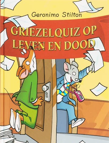 Griezelquiz op leven en dood / Geronimo Stilton / 25, Verzenden, Zo goed als nieuw, Geronimo Stilton