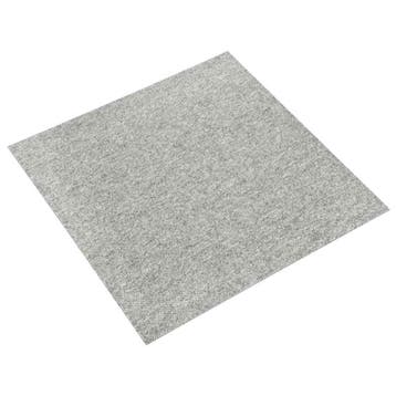 vidaXL Tapijt 20 st Lichtgrijs 50 x 50 cm 100% Polypropyleen, Verzenden, Nieuw