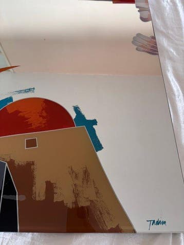 Rimadesio - Emilio Tadini - Spiegel - Glas