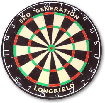 Longfield Dartbord 3th Generation (Dart Bord), Ophalen of Verzenden, Nieuw, Dartbord