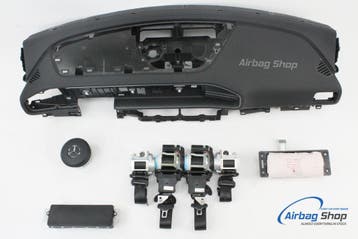 Airbag set Dashboard zwart speaker Mercedes GLE W167 2018-..