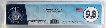 Iron Man #228 - EGC 9.8 - 1 Graded comic - Eerste druk -