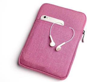 S02 DrPhone 8 inch Pouchbag Soft Sleeve Beschermhoes - Roze(, Verzenden, Nieuw