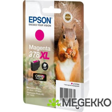 Epson 378XL 9.3ml Magenta inktcartridge, Verzenden, Nieuw
