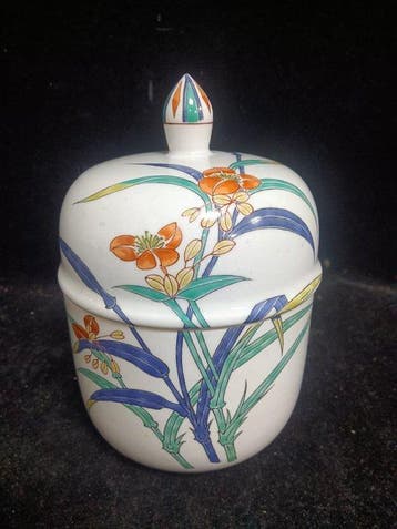 Kouraku Kiln - Bocal - Bocal de rangement pour motifs