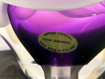 Adam Jablonski - sculptuur, Kleurspatting - 14.5 cm -, Antiek en Kunst