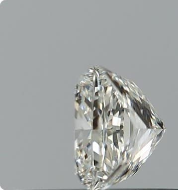1 pcs Diamant (Natuurlijk) - 0.50 ct - Carré - H - IF -, Nieuw