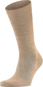 Falke Airport Sok Beige Melange maat Maat 43 t/m 46 Heren, Vêtements | Hommes, Chaussettes & Bas, Verzenden