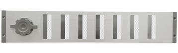Aluminium afsluitbaar schuifrooster opbouw 500 x 90mm - ALU, Verzenden