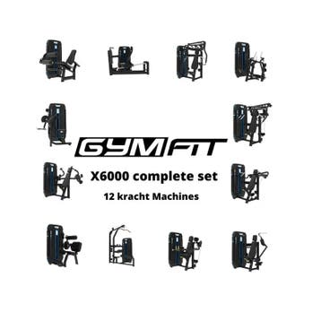 Gymfit - Luxury-line - Complete Kracht Set - 12 Apparaten -, Ophalen of Verzenden, Nieuw