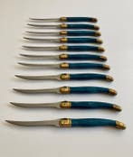 Laguiole - Couteau de table (11) - Acier, Laiton, Résine -