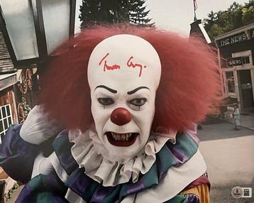IT - Signed by Tim Curry (+) (Pennywise)