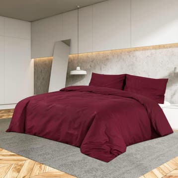 vidaXL Dekbedovertrekset lichtgewicht 140x200 cm microvezel, Verzenden, Nieuw