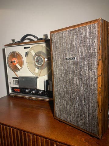 Sony - TC-252W / 4-Track, 2-Channel Draagbare bandrecorder, Nieuw