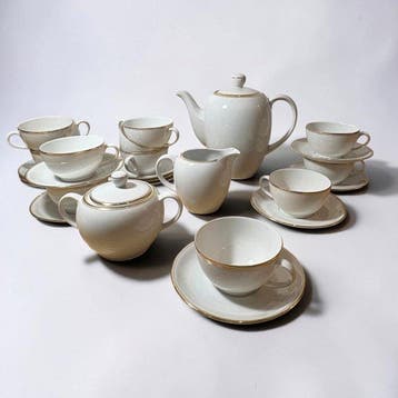 Seltmann Weiden - Theeservies (28) - Creamware