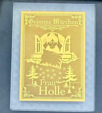 Duitsland. ND Frau Holle , Bruder Grimm , oro y plata