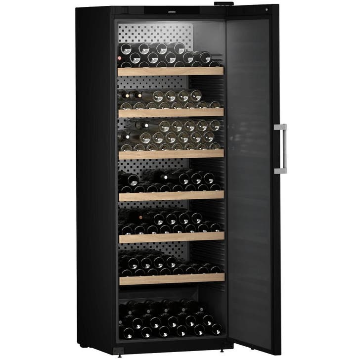 Wijnkoelkast | GRAND CRU | 324x 75cl | Zwart | 1 Zone |, Articles professionnels, Horeca | Équipement de cuisine, Envoi