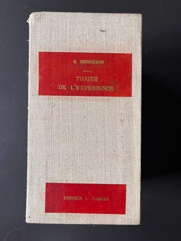 George Zimmerman - Traité de l’Expérience dans l’art de