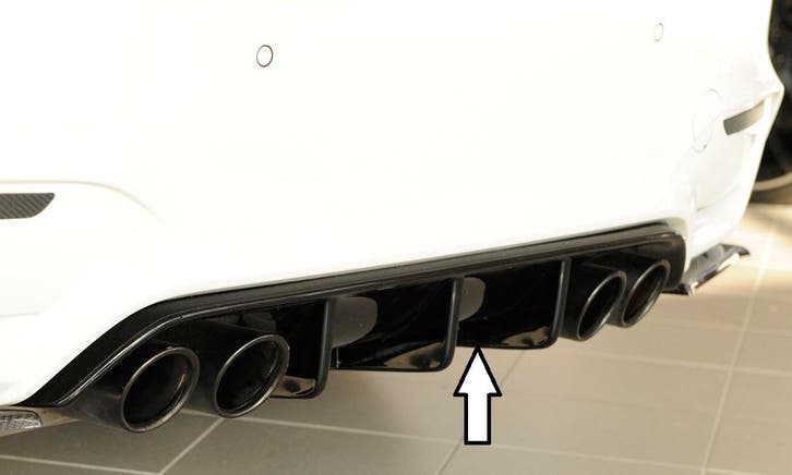 Rieger diffuser | 4-Serie F82 M4 (M3): 01.14- - Coupé    4-S, Auto diversen, Tuning en Styling, Verzenden