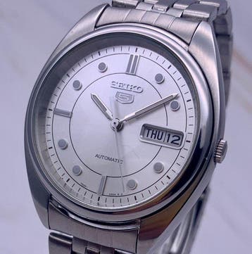 Seiko - Seiko 5 Automatic Day-Date - Zonder minimumprijs -