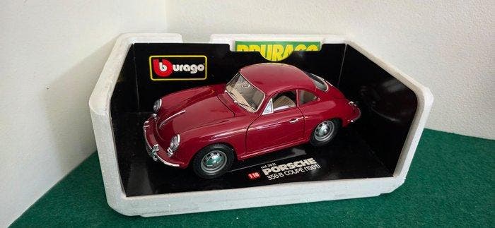 Bburago 1:18 - Modelauto - Porsche 356B Coupé (1961), Hobby & Loisirs créatifs, Voitures miniatures | 1:5 à 1:12