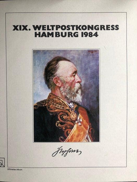 Monde - Collection de motifs « UPU WELTPOSTKONGRESS » par, Timbres & Monnaies, Timbres | Amérique