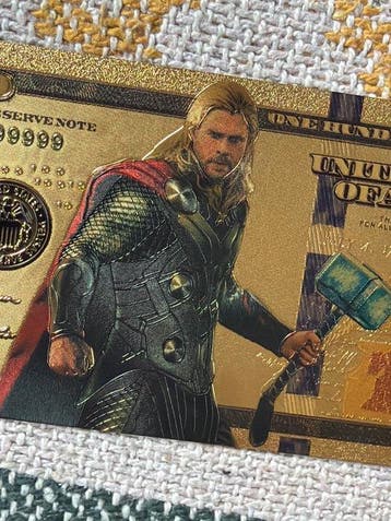 Verenigde Staten. 100 Dollars Thor - Banknote (Zonder