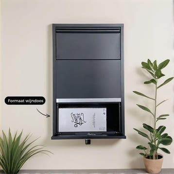 ParcelXL® - Pakketbrievenbus - Pakketbox - HomeBox -, Verzenden, Nieuw, Staal, Staande brievenbus