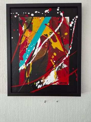 Liesens - Cruel Summer Handpainted on white canvas met, Antiek en Kunst