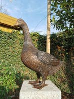 Figurine - Lifelike Goose - Bronze