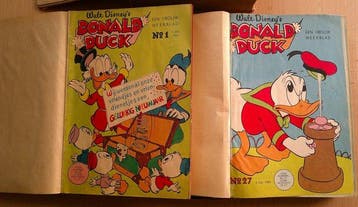 Donald Duck Jaargangen 1958 & 1959 compleet in 3