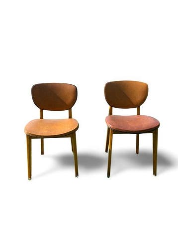 Chaise - Bois - Deux chaises vintage, Antiquités & Art