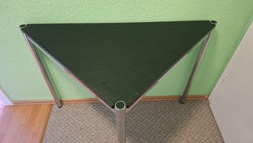 USM Haller - Tafel - Hout, Roestvrij staal