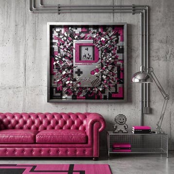 Artxlife - Nintendo Gameboy Black&Pink Explosion