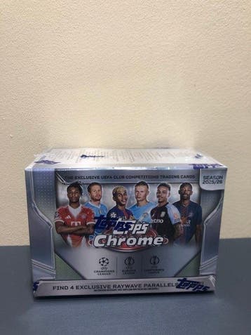 2025/26 Topps Chrome Lionel Messi Sealed box - 1 Sealed box