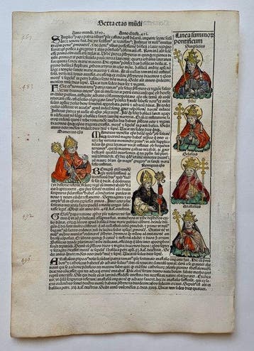 Hartmann Schedel/ Wohlgemut/ Pleydenwurff/Dürer - The