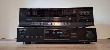 Kenwood - Cassetteck KX-57CW en Tuner KT-2080, Nieuw