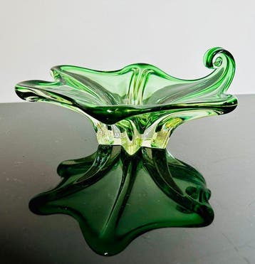 Schaal - Muranoglas - Prachtige vintage schaal